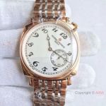 Swiss Copy Vacheron Constantin Geneve Driver's Watch 2-Tone White Dial